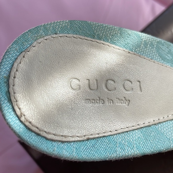Authentic GUCCI kitten heels, 71/2 - Picture 8 of 11
